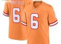 feature image Mens Tampa Bay Buccaneers Baker Mayfield Nike Orange Throwback Game Jersey stylepulseusa 1